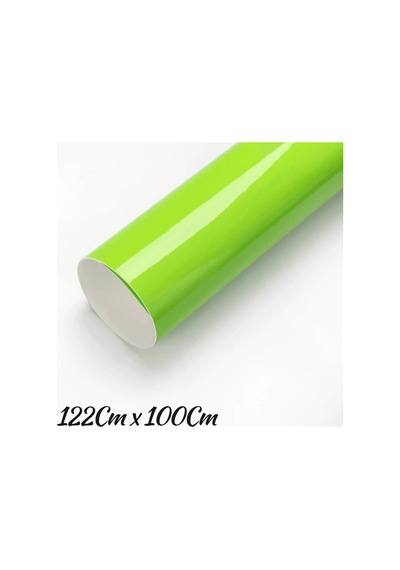 Limon Yeşili Lemon Green Kendinden Yapışkanlı Çok Amaçlı Kaplama Folyosu 122 Cm X 1 Metre