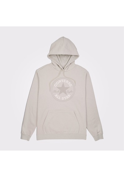 Converse Go-to All Star Patch Standard-fit Pullover Unisex Bej Hoodie