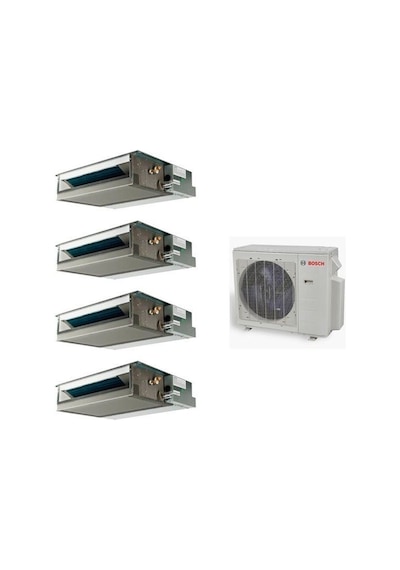 Bosch 42000 BTU 1 Dış + 4 İç Ünite (12+12+12+18) Kanal Tipi Multi Inverter Klima Bosch 42000 BTU 1 Dış + 4 İç Ünite (12+12+12+18) Kanal Tipi Multi Inverter Klima