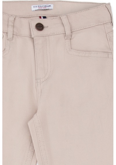 U.s. Polo Assn. Erkek Çocuk Taş Pantolon Kanvas-chino 50317273-vr049 Tas