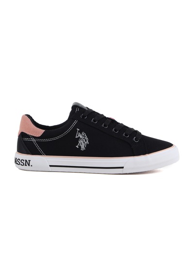 U.s. Polo Assn. Rachel Rahat Tabanlı Kadın Convers Ayakkabı 867800000526 01 Siyah Siyah