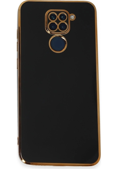 Ilkeshop Newface Xiaomi Redmi Note 9 Kılıf Volet Silikon - Siyah