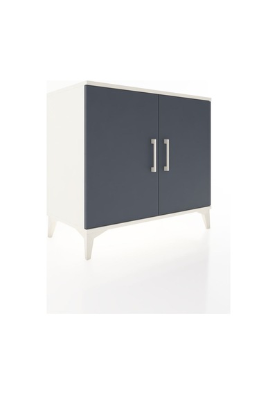 Hyperion Şifonyer 2 Kapaklı 88x44x80 Aytaşı-antrasit Aytaşı