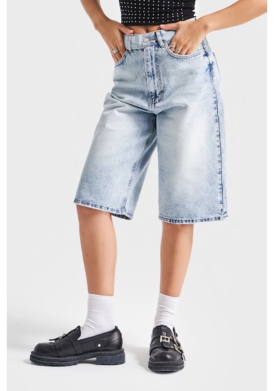 Itsbasic Kadın Snow Kot Rengi 4s5-3 Maxi Boy Kemer Detaylı %100 Koton Yüksek Bel Uzun Denim Şort Bermuda Kot Mavi Itsbasic Kadın Snow Kot Rengi 4s5-3 Maxi Boy Kemer Detaylı %100 Koton Yüksek Bel Uzun Denim Şort Bermuda Kot Mavi