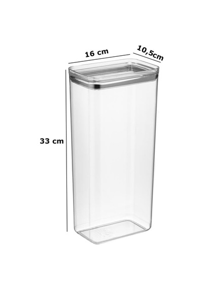 Geseus Uzun Dikdörtgen Hava Geçirmez Erzak Saklama Kabı 6 Adet 4100 Ml Çok Renkli