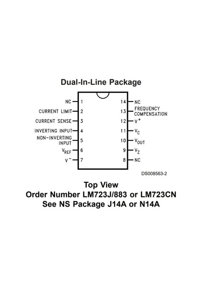 Lm723 Smd So14 Entegre