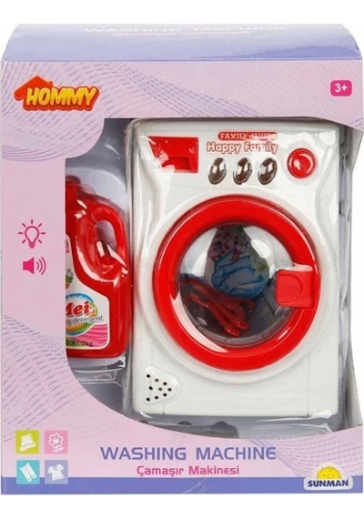 Sunman Hommy Sesli Ve Işıklı Çamaşır Makinesi S00002734