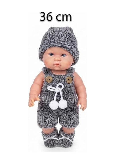 Konuşan Ve Masal Anlatan Eğitici Yumuşak Dokulu Kostümlü 36 Cm Kafası Et Oyuncak Bebek