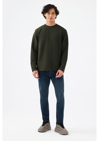 Loft Erkek Sweatshirt Haki