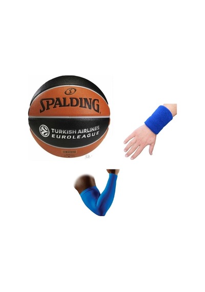 Basketbol Topu Tf150 7 Euroleague Tf150 5 Numara +basketbol Kolluğu+havlu Bıleklık