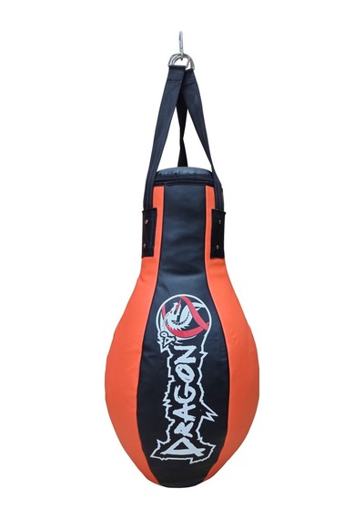 Dragondo 1068-p Pear Bag Kum Torbası 80x45 Cm Kick Boks Torbası Turuncu - Siyah