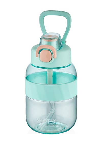 Shotay Pipetli Trıtan Matara Turkuaz 700 Ml.