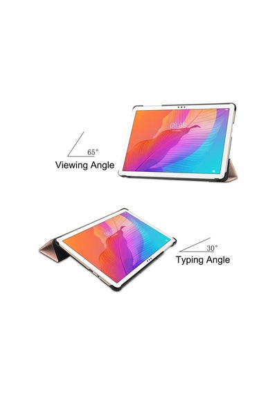 Huawei Matepad T10s Zore Smart Cover Standlı 1-1 Kılıf Kapaklı Kılıf