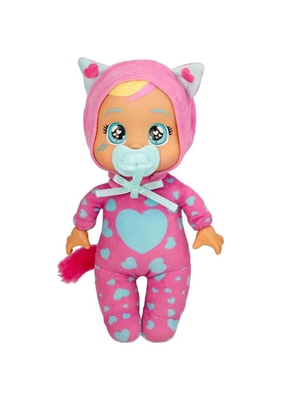 Cry Babies Ağlayan Yumuş Bebekler-mor Tulumlu Millie