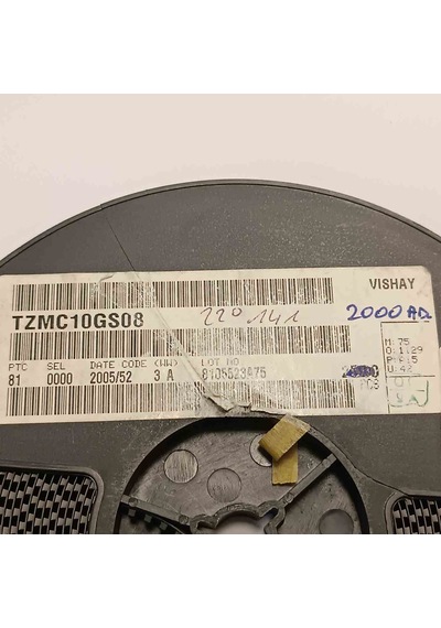Tzmc10gs08 10v 0.5w Vıshay Zener Diyot 250 Adet