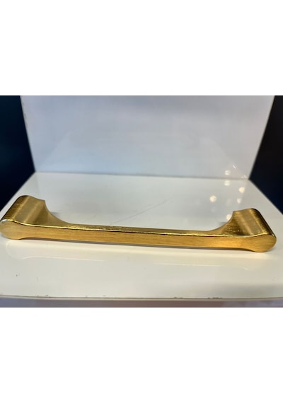 Venedik Metal Kulp 128mm Mat Altın Dolap Kapak Modern Tv Ünite Çekmece Mobilya Komidin Mat Altın