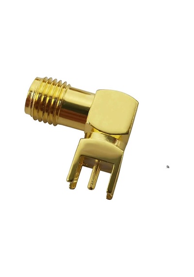 SMA PCB Tip Soket 90 Derece SMA-KWE GSM GPS GPRS RF Anten Soketi