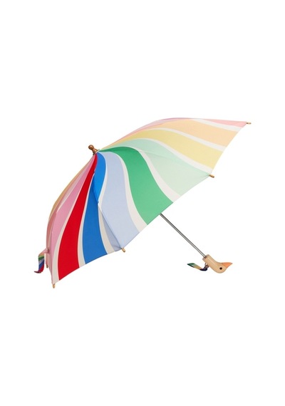 Original Duckhead Duck Çocuk Şemsiyesi Odh X Meri Meri Rainbow Renkli
