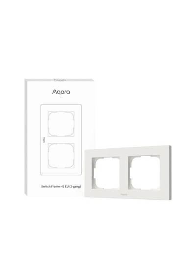 Aqara Anahtar Çerçevesi 2'li Beyaz Fe-x01d-b