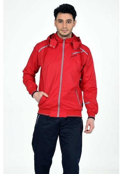 Enrico Ferry Enrıco Ferry Erkek Kapşonlu Marathon Eşofman Takım Edy2421K