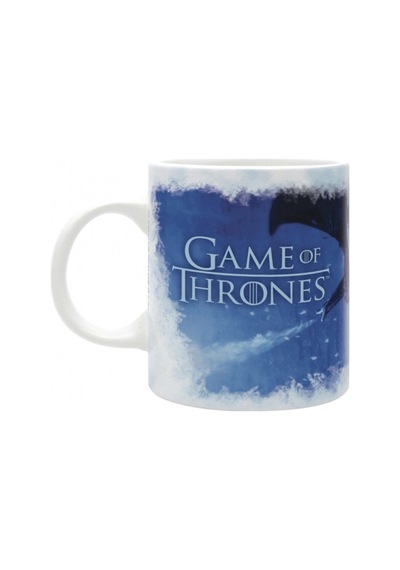 Game Of Thrones Baskılı Seramik Beyaz Kupa