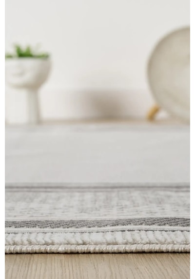 Seyran Halı Gusto 905 Gri Mikro Polyester Makine Halısı