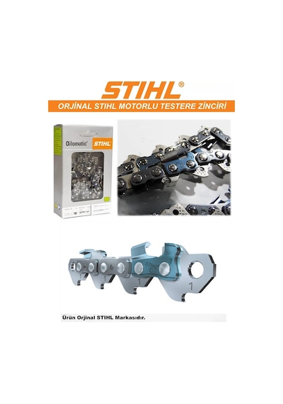 Stihl Motorlu Testere Zincir 91/27,5 Diş