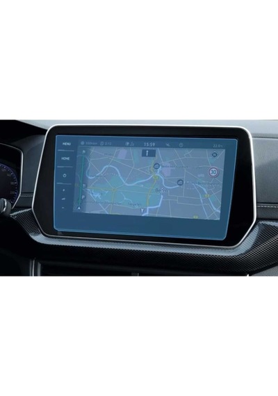 Vw T-cross 9,2 Tuşsuz Multimedya Ekran Koruyucu- Kırılmaz Şeffaf Nano Teknoloji