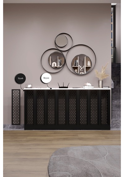 Petek Kaplama Modern Radyatör Kapatma Ünitesi Ön Panel Mdf Tasarım İç Ölçü 156 Cm Dış Ölçü 160 Cm Petek 156 Siyah Üstü Beyaz D6 Petek Kaplama Modern Radyatör Kapatma Ünitesi Ön Panel Mdf Tasarım İç Ölçü 156 Cm Dış Ölçü 160 Cm Petek 156 Siyah Üstü Beyaz D6