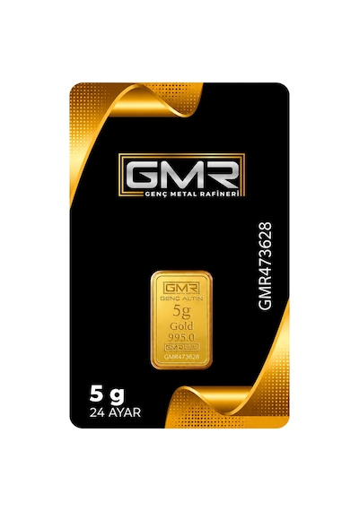 5 Gram Külçe Altın 24 Ayar