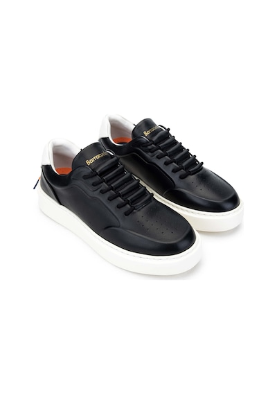 Barracuda Kadın Hakiki Deri Siyah/beyaz Sneakers & Spor Ayakkabı 511 Bd1415a Bn Ayk Y24 Black/whıte Beyaz - Siyah
