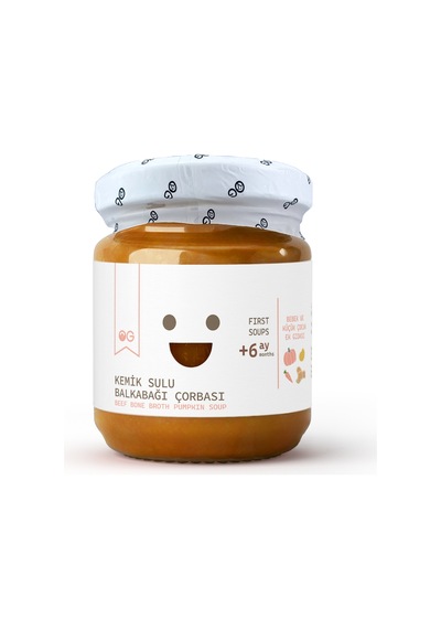 2'li Kemik Sulu Balkabağı Çorbası 200g +6 Ay