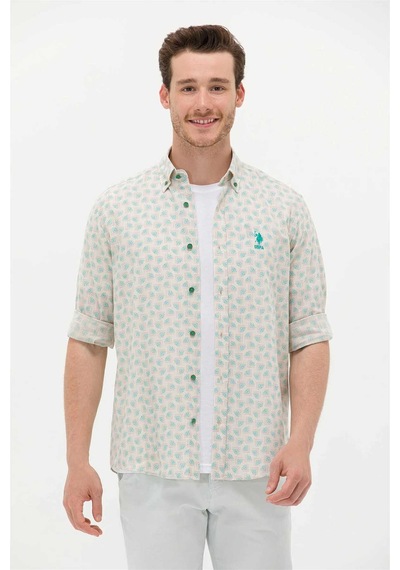 U.s. Polo Assn. Erkek Uzun Kollu Gömlek 1577132 Yeşil U.s. Polo Assn. Erkek Uzun Kollu Gömlek 1577132 Yeşil