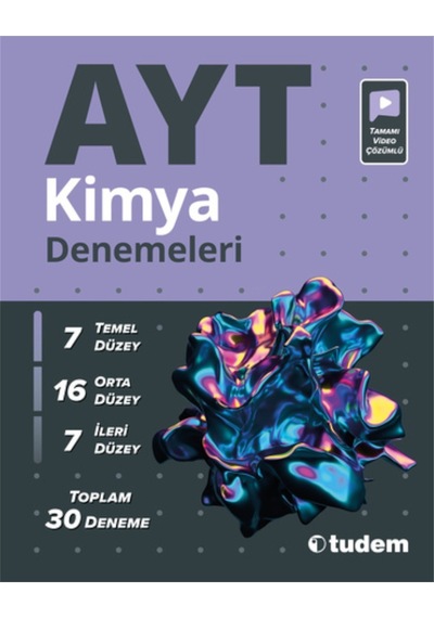 AYT Kimya Denemeleri -  Tudem Yayınları