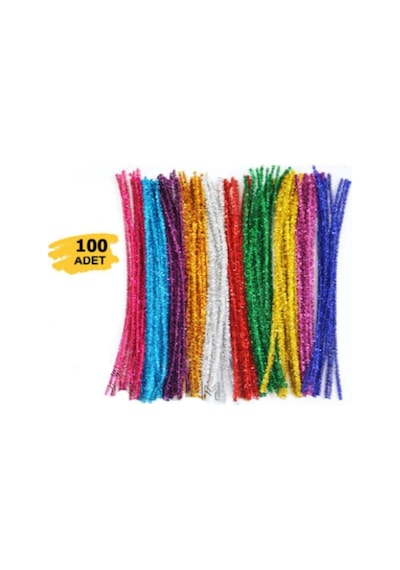 Hobialem Simli Şönil 100 Adet 30 Cm Diğer