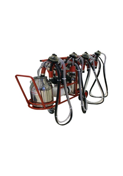 Kurtsan Km04070 Dört Sağım Çift Güğüm Süt Sağım Makinesi 40x2 Litre İnek/yağlı