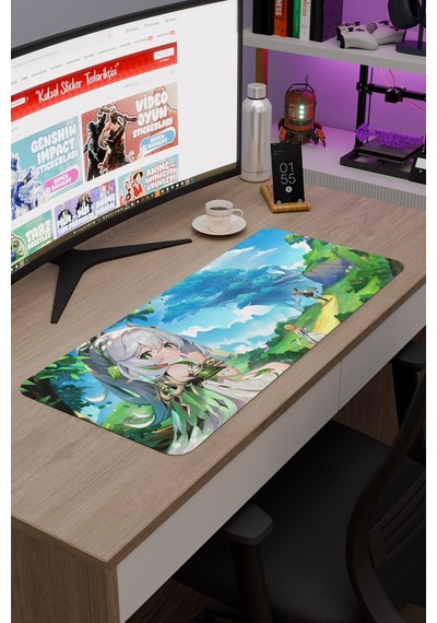 Nahida Genshin Impact Anime Gacha V2 - 70x30 Xl Gaming Mouse Pad Fare Altlığı