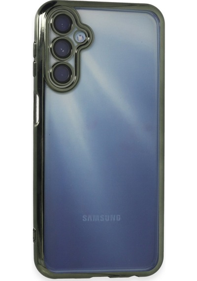 Samsung Galaxy A25 5g Uyumlu Kılıf Lensli Silikon - Yeşil