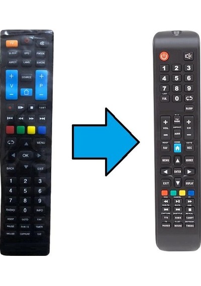 Weston Led Tv Kumandası-resimde Sağdaki Gönderilir