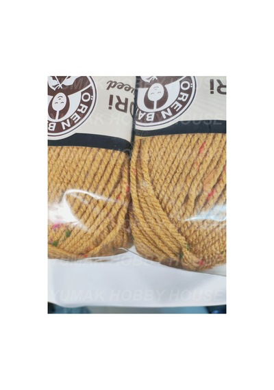 Favori Tweed Altın El Örgü İpi 3 Adet - Renk: 115c
