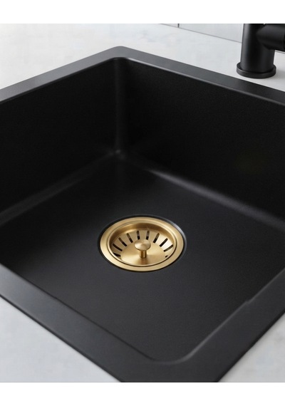 Gold Mutfak Lavabo Çöp Süzgeci 1