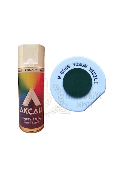 Akçalı Yosun Yeşil Sprey Boya 400 ML - Ral6005