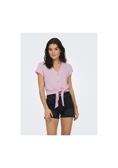 Only Onlsıesta Ss Knot Lın Bl Shırt Pnt Noos15322270 Pirouette