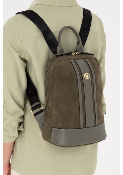 U.S. Polo Assn. Kadın Haki Sırt Çantası 50303400-VR027