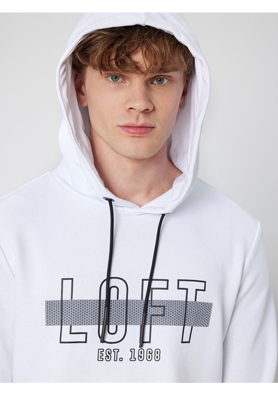 LOFT Regular Fit Erkek Sweatshirt Lf2031656 Q1.v1 Beyaz