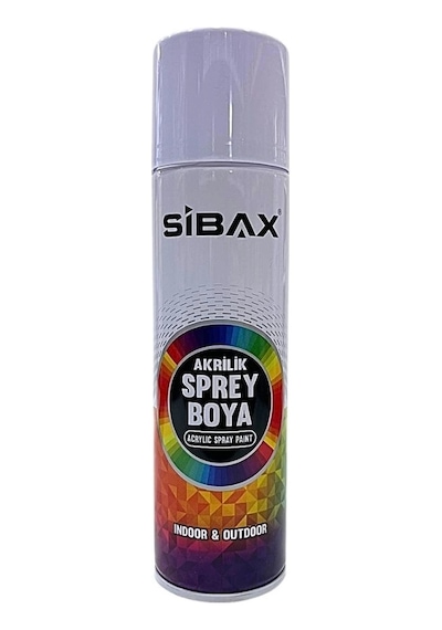 Mat Beyaz Sprey Boya 250 Ml Çok Renkli