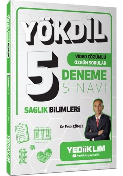 Yökdil Sağlık Bilimleri Video Çözümlü Özgün Sorular 5 Deneme S...