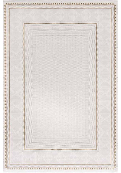Çam Halı Lavin 4802 Gold Enti Halı Klasik Desenli Makine Halısı