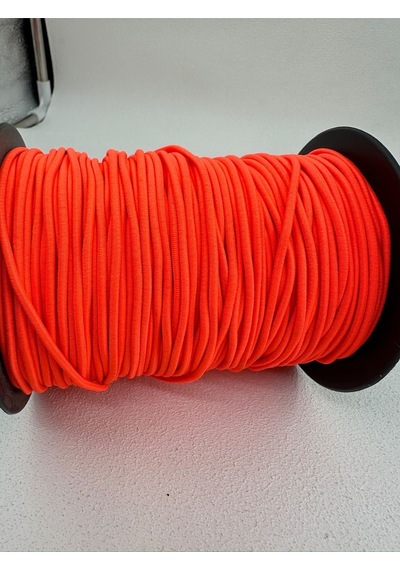 Paşateks Yuvarlak Lastik-5 Metre-turuncu