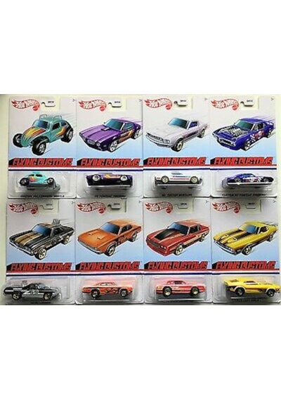 Hot Wheels 2021 Flying Customs 8 Araçlık  Set